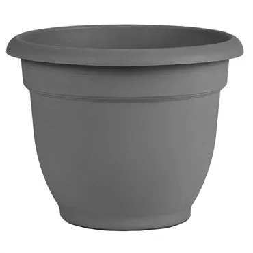 10" Ariana Charcoal Planter