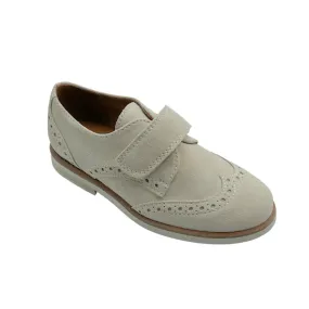 Alexander- Beige Suede Boy Dress Shoes