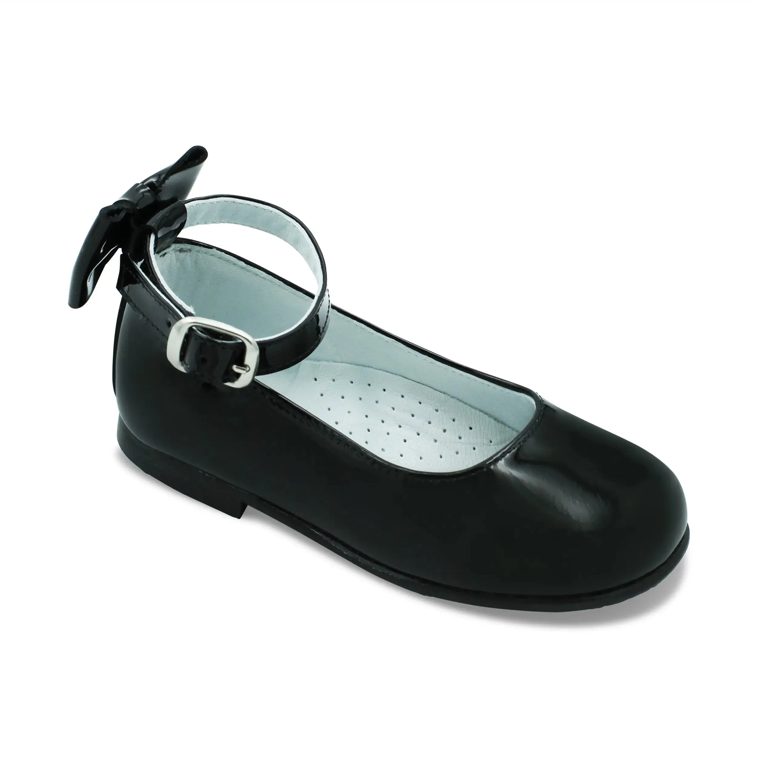 Ava - Black Patent Leather Mary Jane Shoes