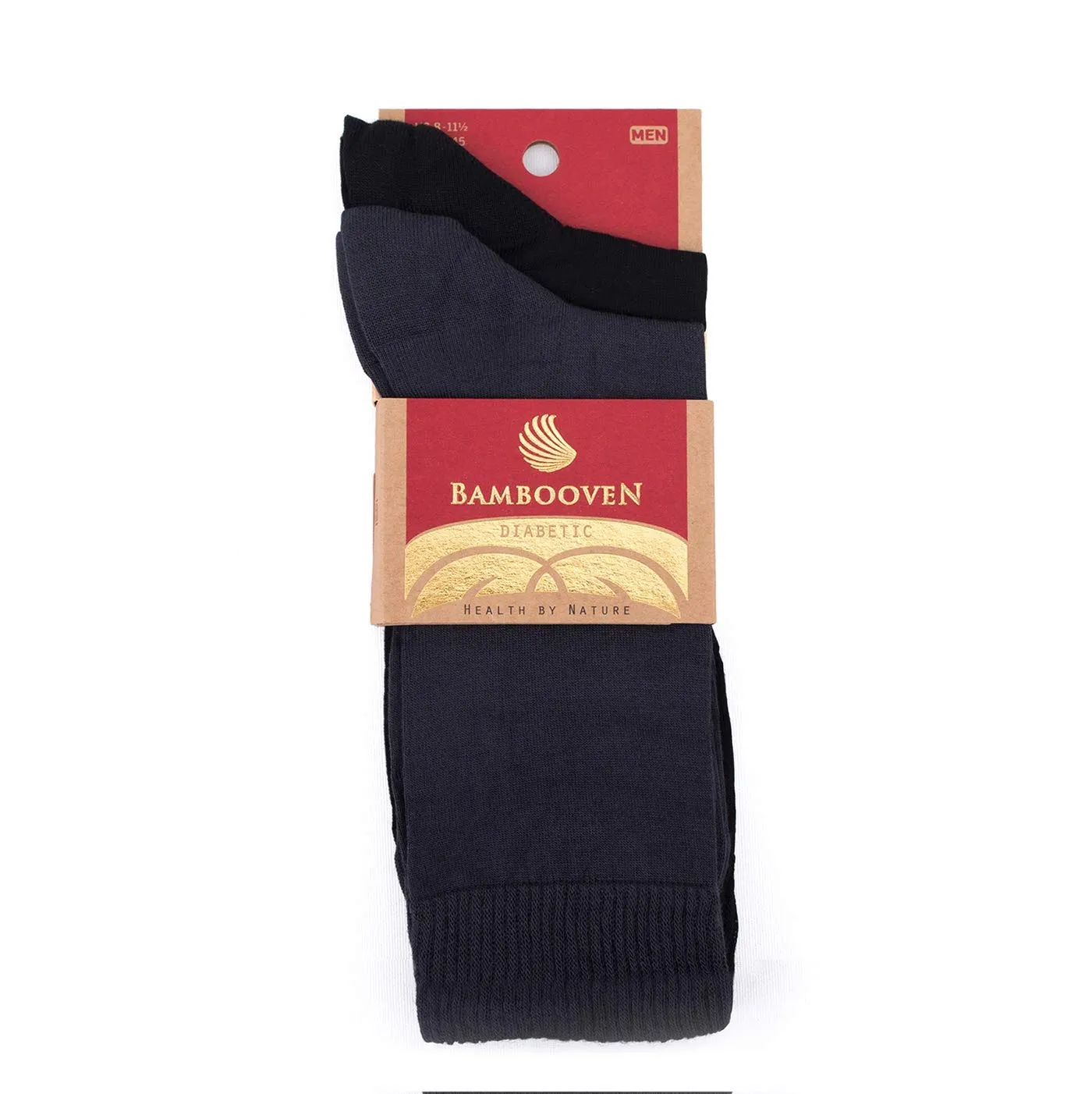 Bambooven Men’s Diabetic Socks - (2 Pack)