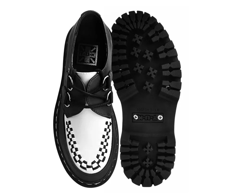 Black & White TUKskin™ Interlace Double Decker Creeper