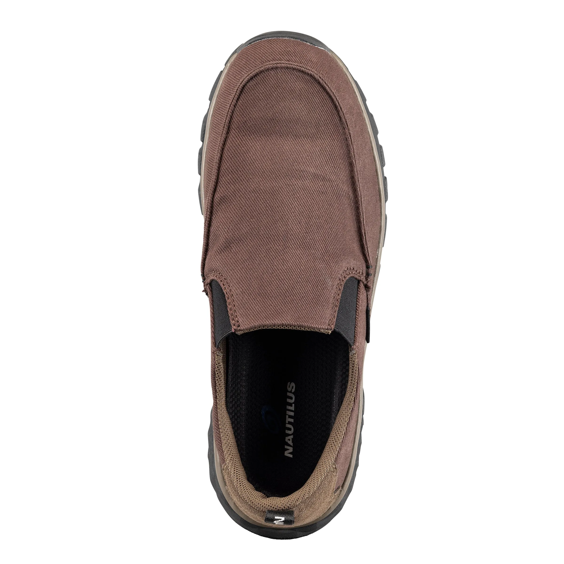 Breeze Brown Alloy Toe SD10 Slip-On Work Shoe