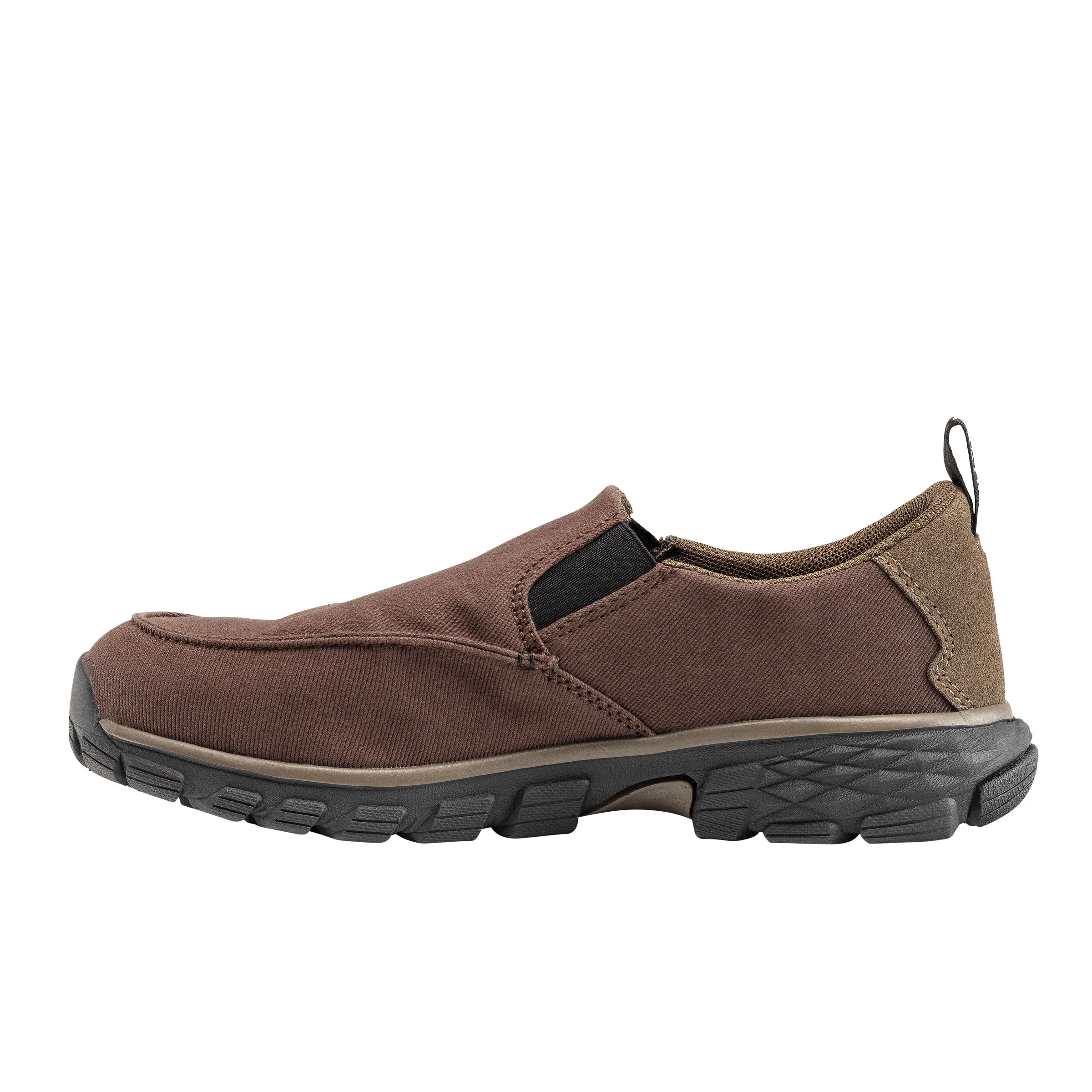 Breeze Brown Alloy Toe SD10 Slip-On Work Shoe