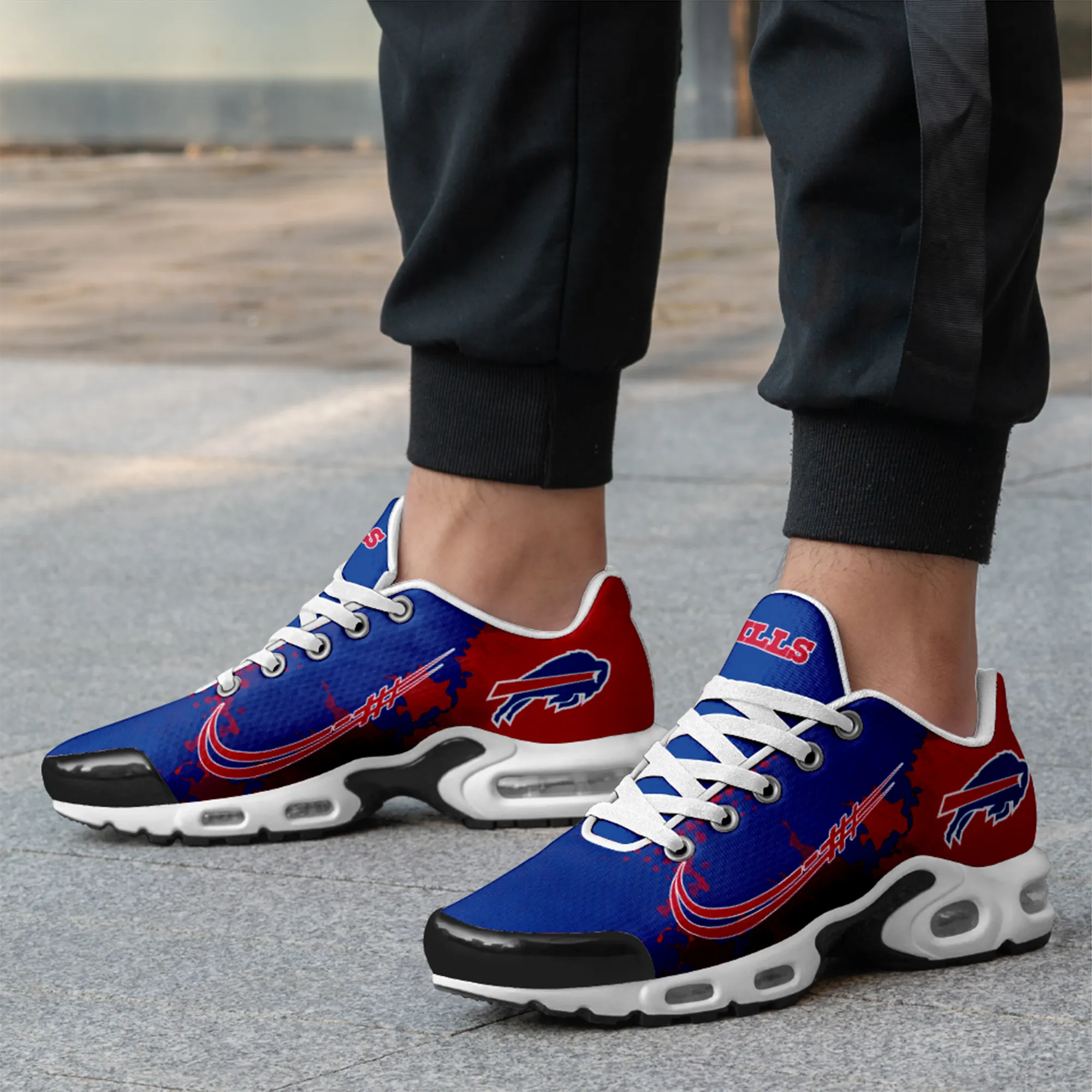 Buffalo Bills- Fashion Men/Women Sports Shoes Sports Wear Shoes NFL Game Comfortable and Breathable