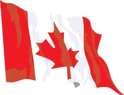 Canada Budget Display Flag 152cm x 91cm (5ft x 3ft)