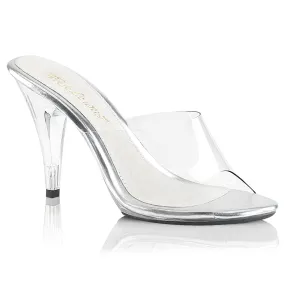 CARESS-401 Clear, 4" Heels