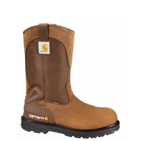 Carhartt Men's 11" Safety Toe Wellington - Bison Brown CMP1200