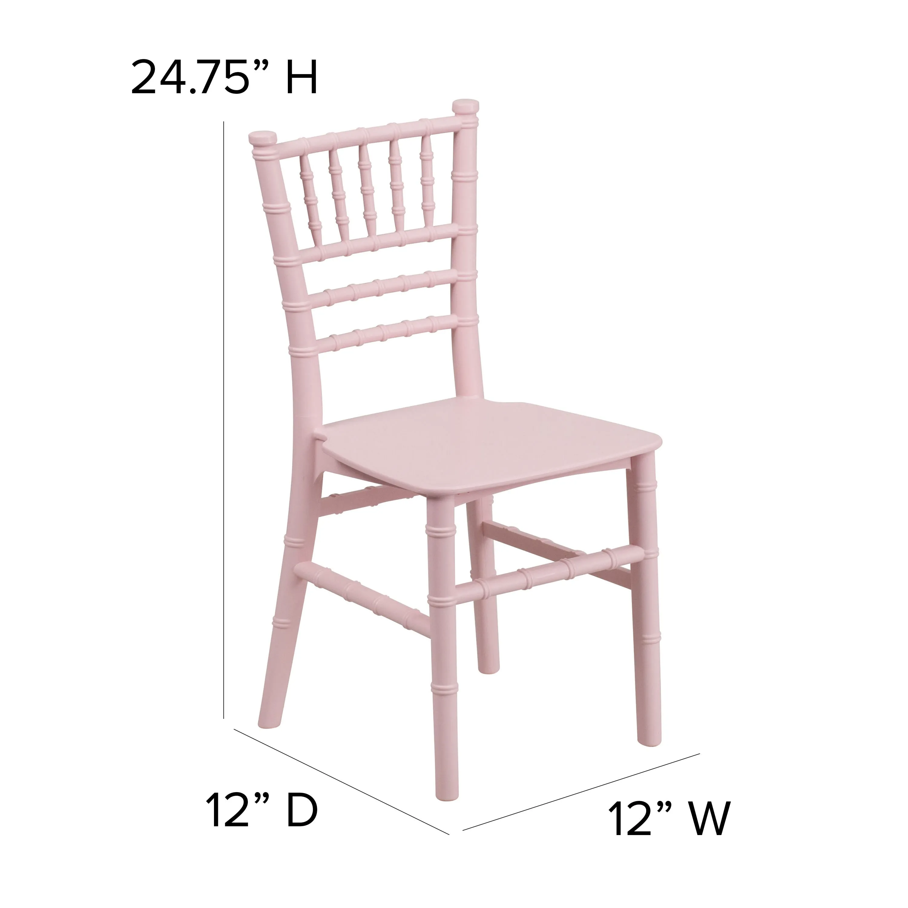 Child’s Resin Party and Event Chiavari Chair for Commercial & Residential Use