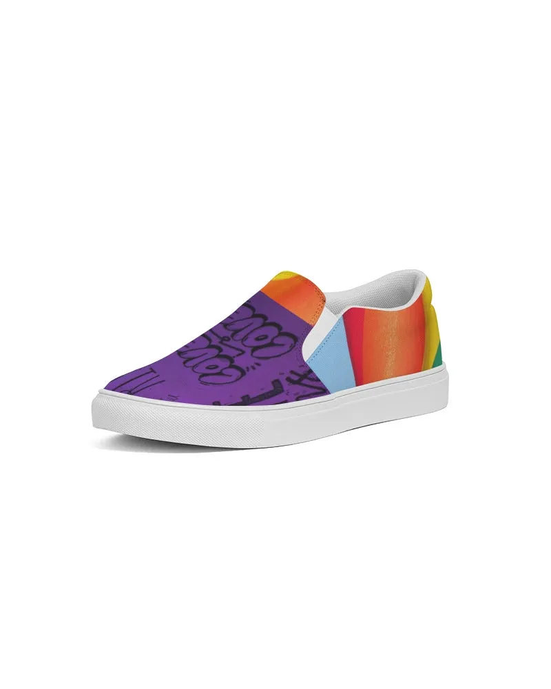 Colours Men's Slip-On Canvas Shoe