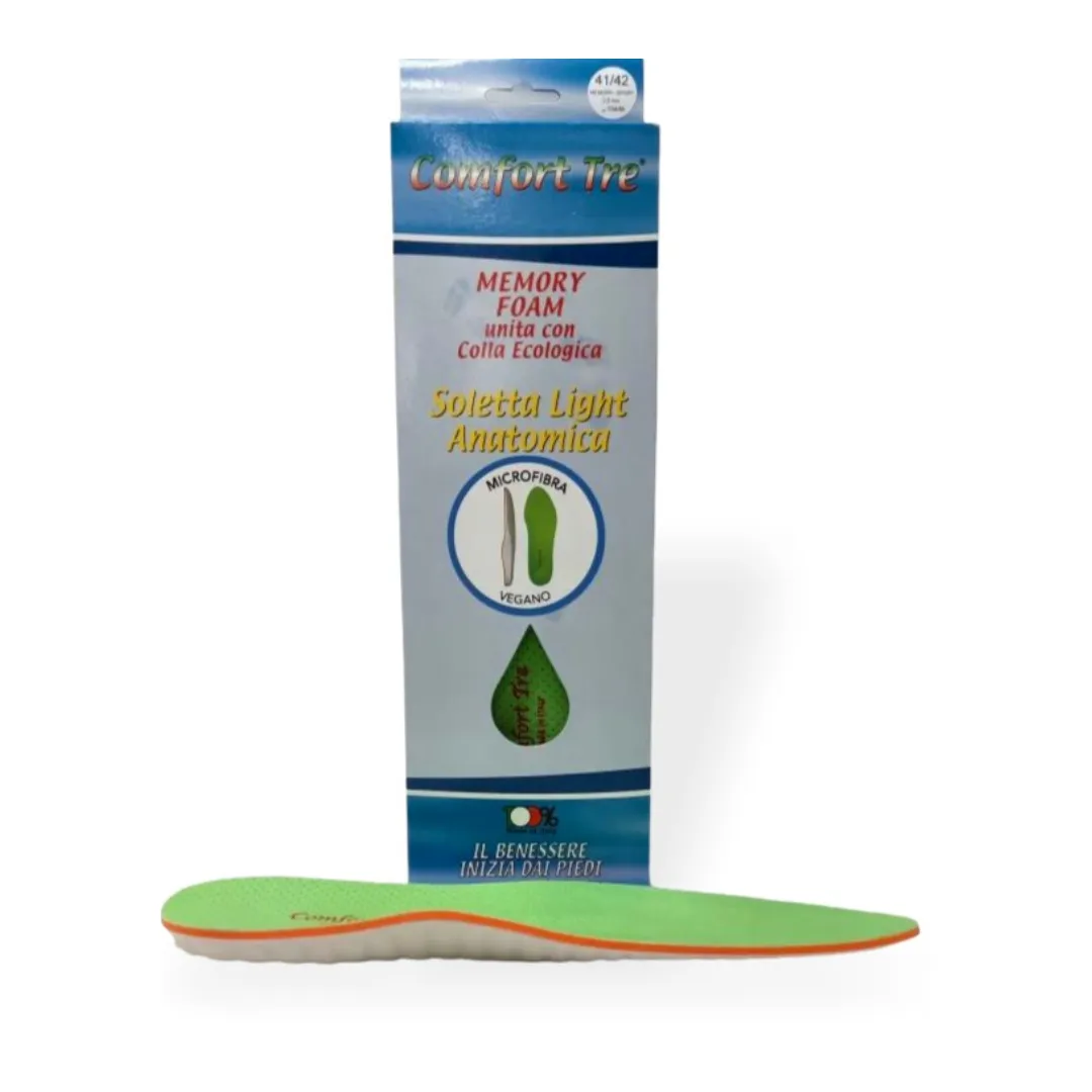 Comfort Tre 104/M/2,5mm Microfiber/Latex Insoles