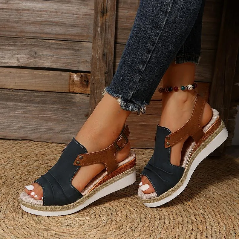 Comfy Platform Bunion Sandals for Women