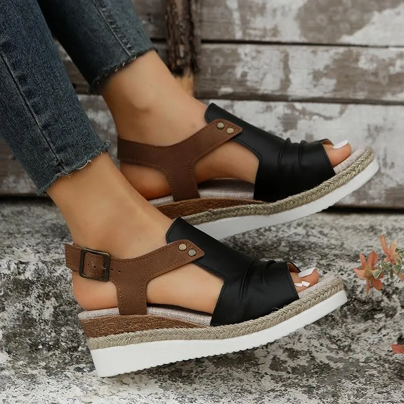 Comfy Platform Bunion Sandals for Women