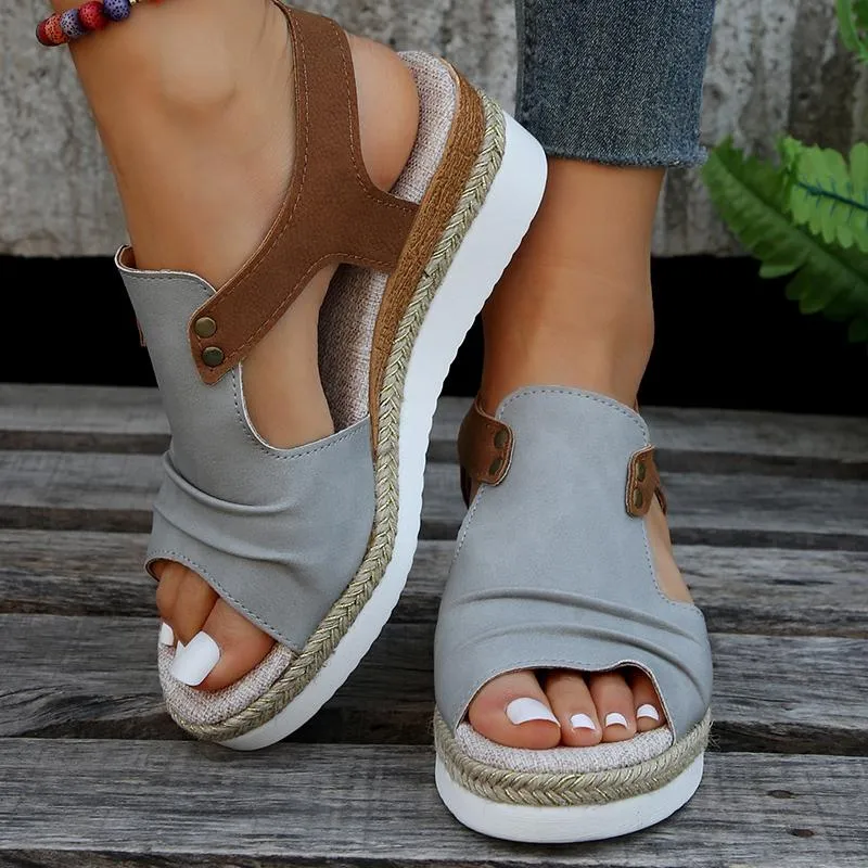 Comfy Platform Bunion Sandals for Women