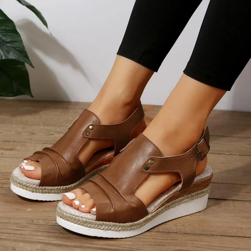 Comfy Platform Bunion Sandals for Women