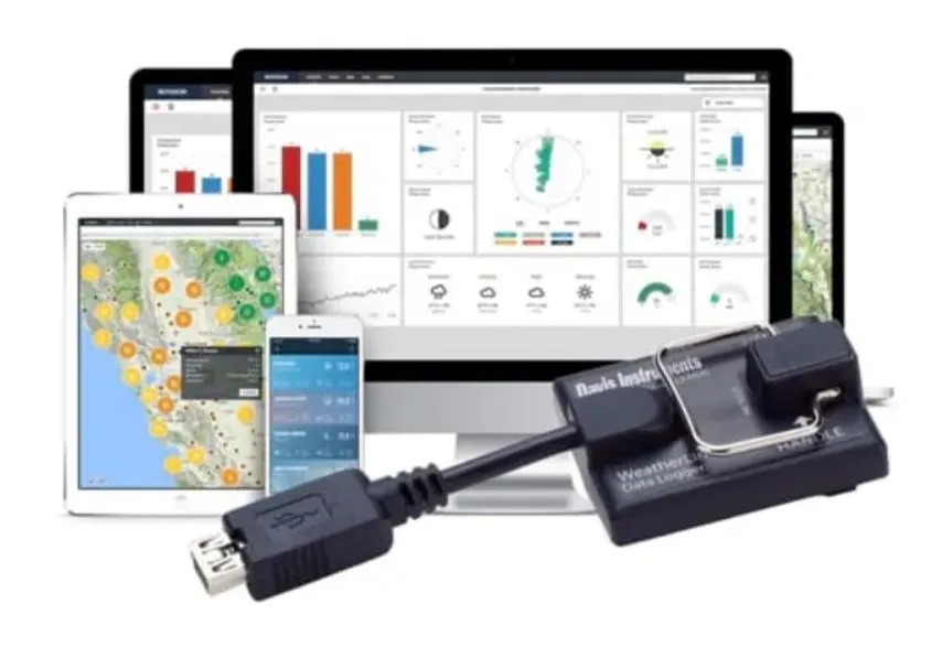 DAVIS VANTAGE PRO2 CABLED WEATHER STATION 6152CUK /IE