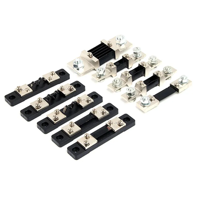 DC FL-2 Shunt 75mv With Base Ammeter Current Resistor