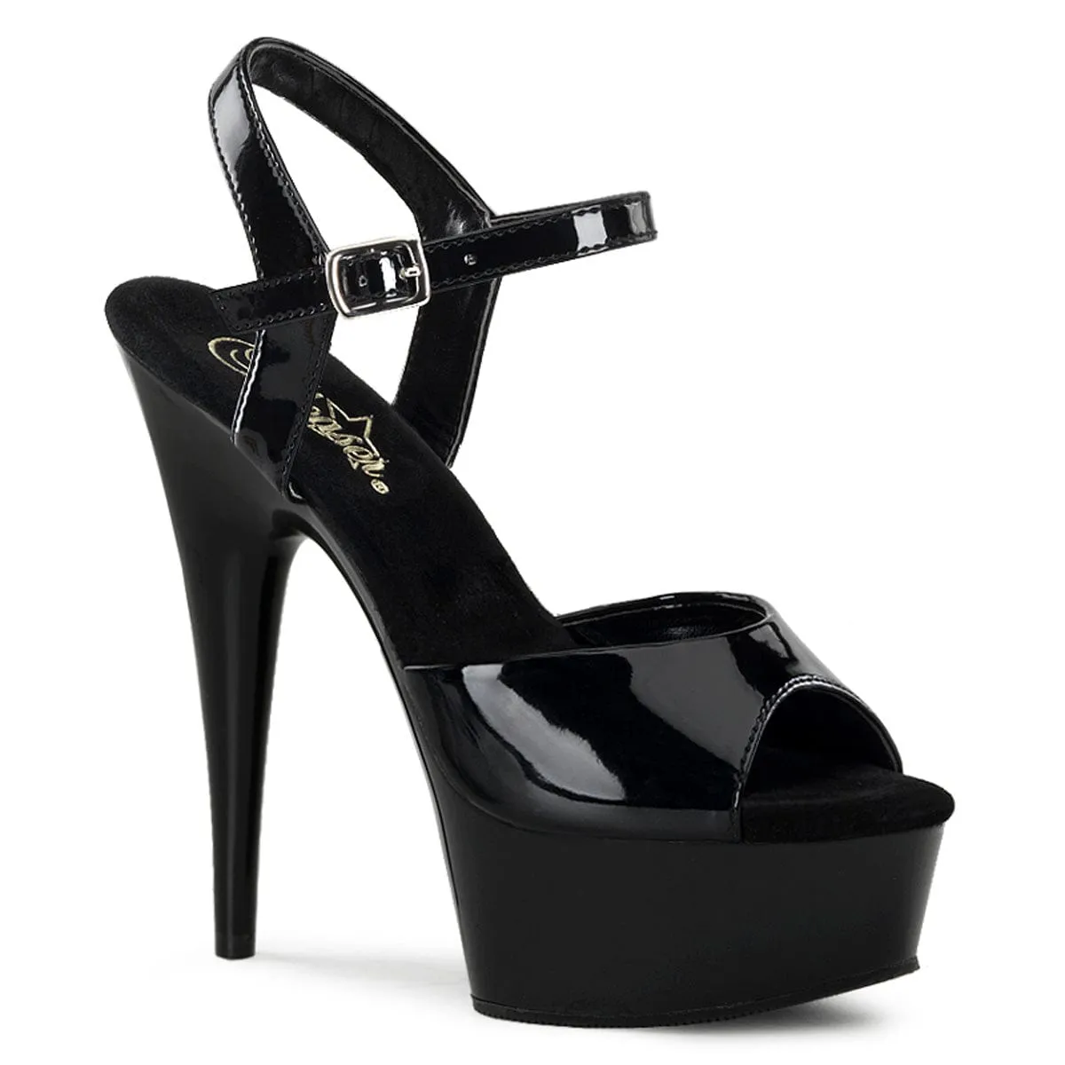 DELIGHT-609 Black Patent/Black