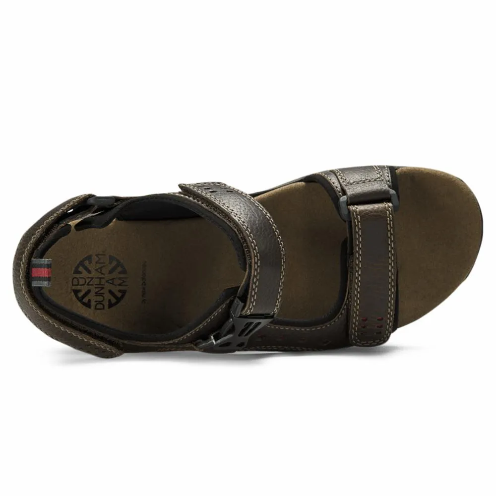 Dunham NEWPORT NOLAN ADJUSTABLE SANDAL BROWN