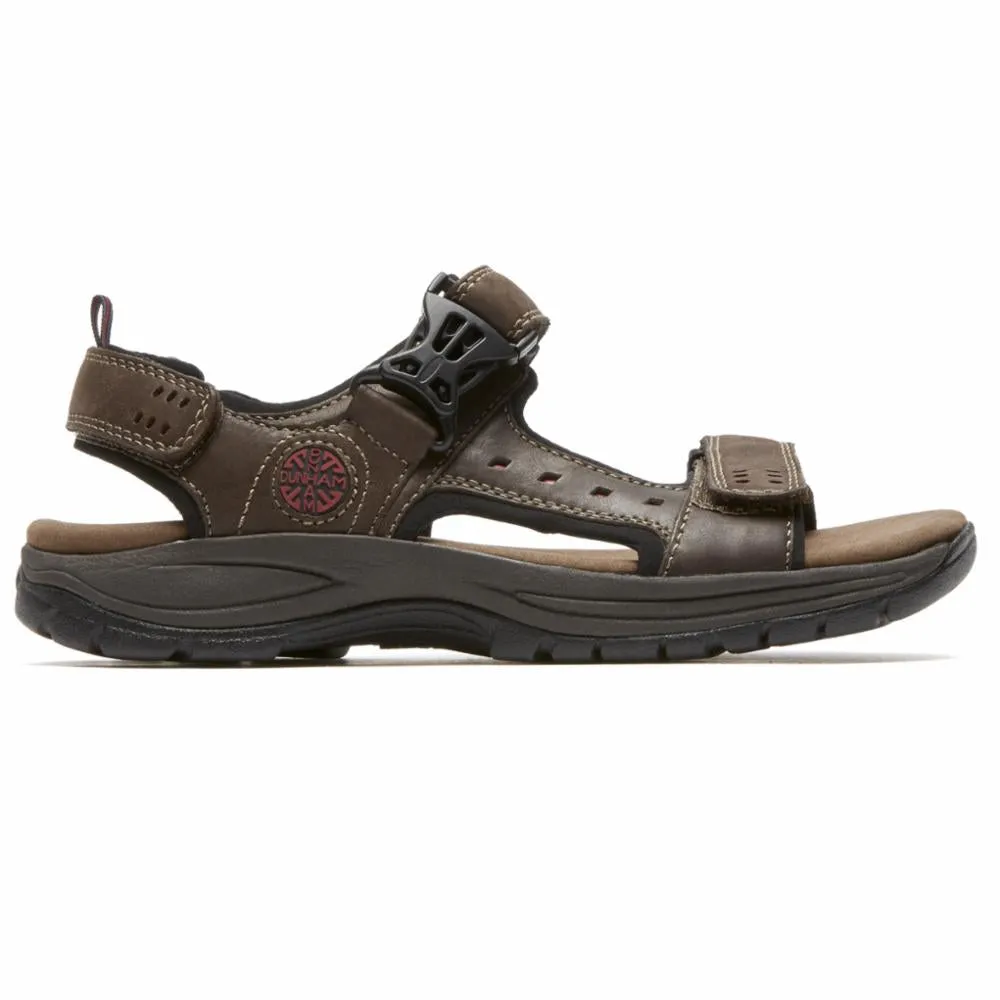 Dunham NEWPORT NOLAN ADJUSTABLE SANDAL BROWN