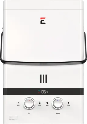 Eccotemp EL7 Luxe Tankless Water Heater Liquid Propane 1.85 GPM Outdoor 80 PSI Manufacturer RFB