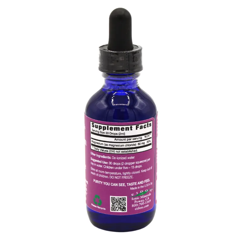 Eidon Ionic Minerals Magnesium Liquid Concentrate 2oz