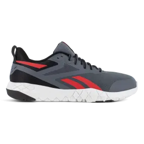 Flexagon Force Xl Composite-Toe Athletic Work Shoe Gray/Red