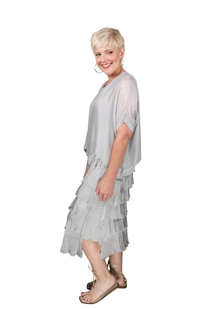 Gail Tiered Ruffle Dress (DQ206)