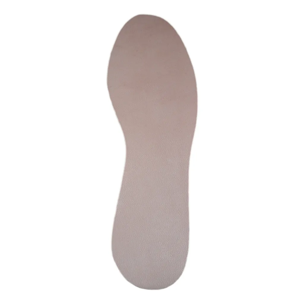 Handcrafted Thin Natural Lambskin Leather Insoles