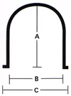 HORIZONTAL LEG TANK 35 GALLON (7912)