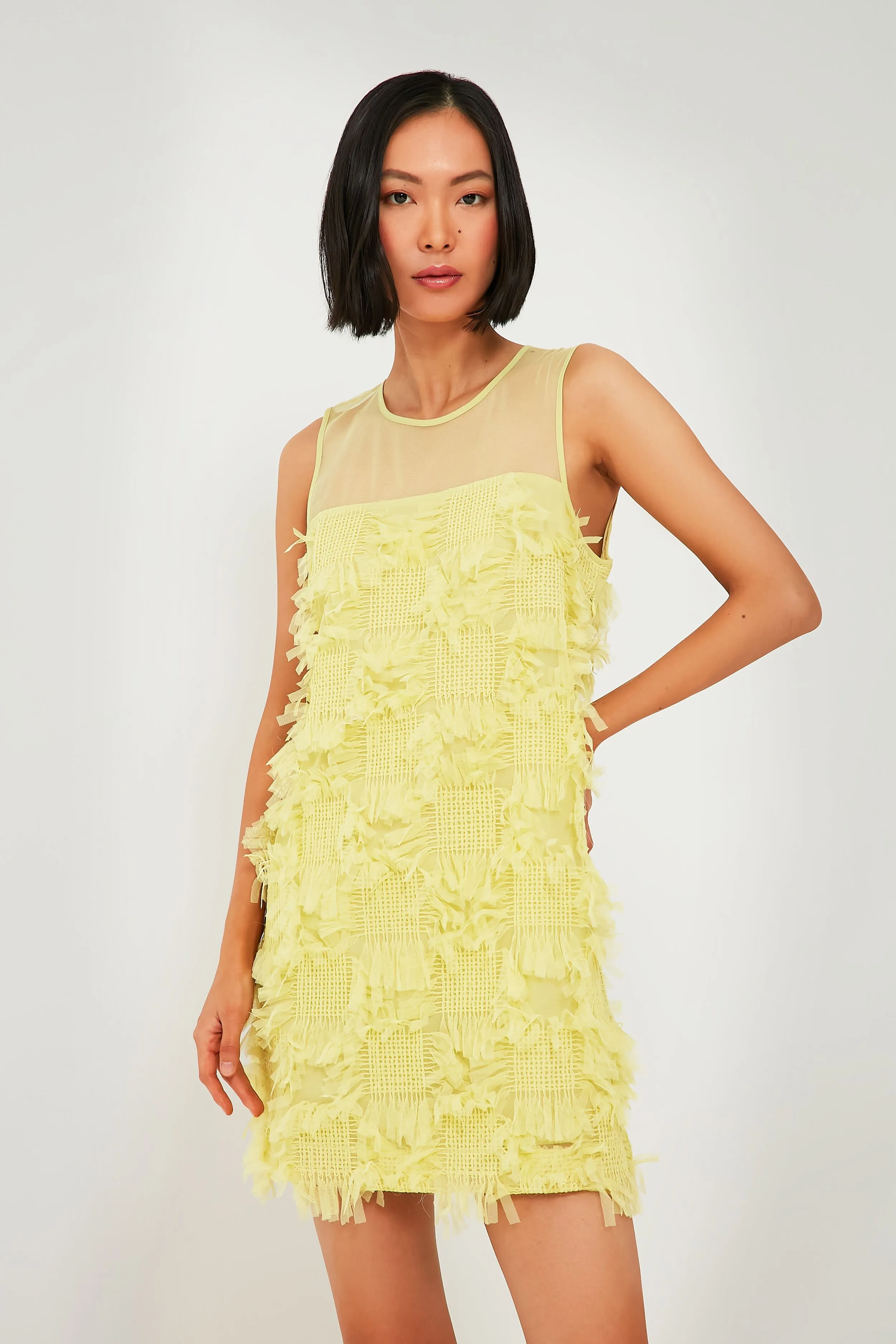 Jaune Yellow Alizeh Dress