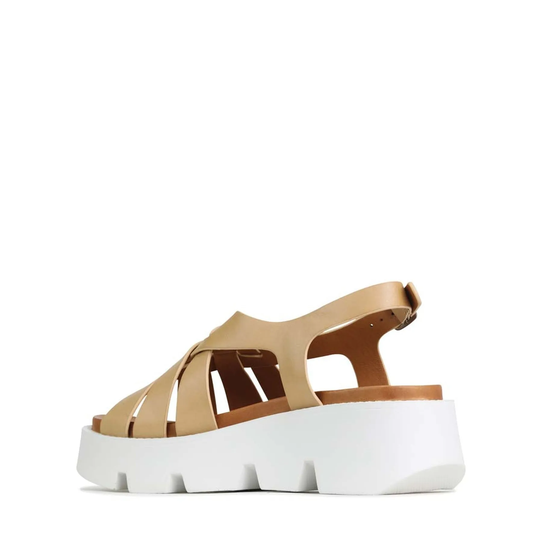 KAILYN LEATHER PLATFORM SANDALS