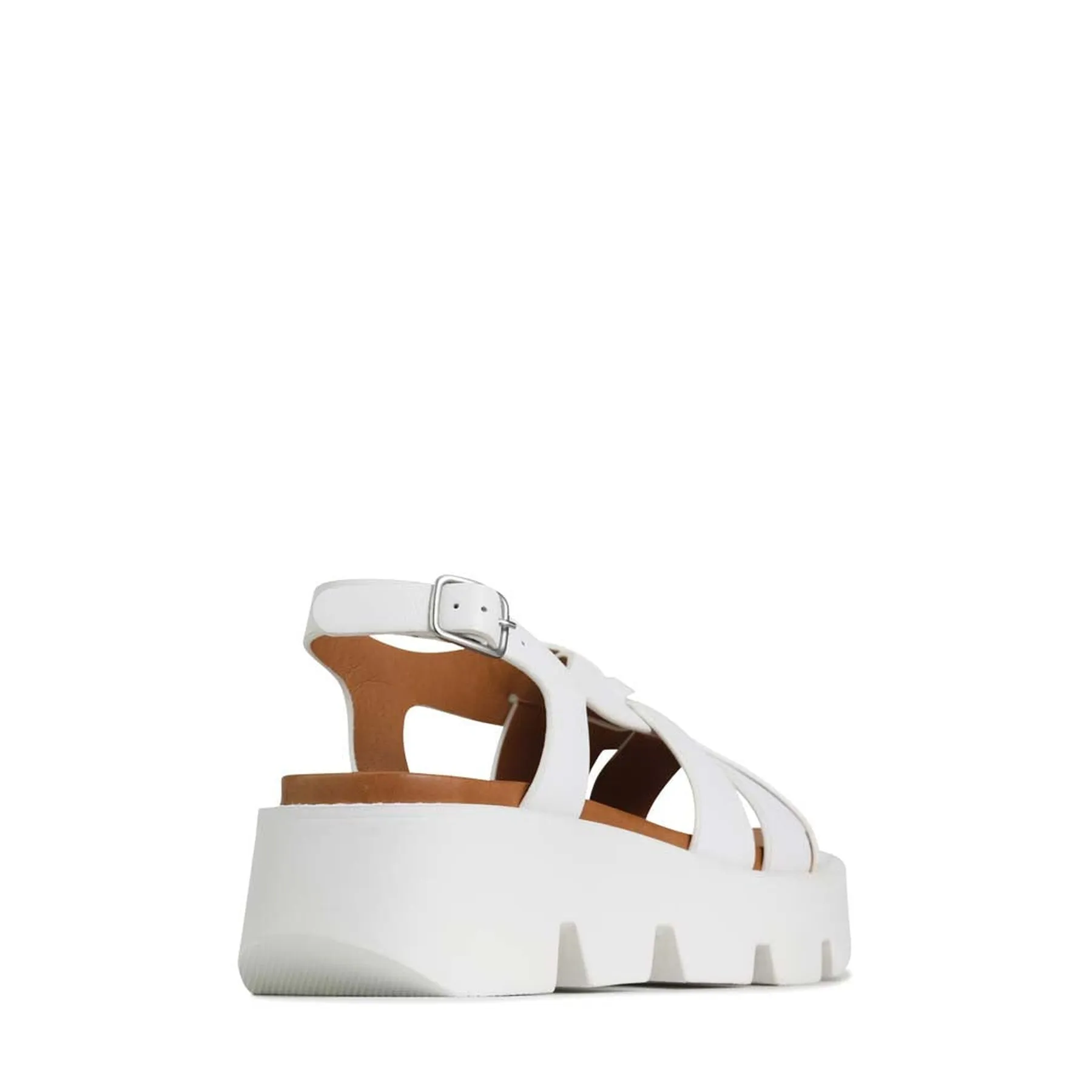 KAILYN LEATHER PLATFORM SANDALS