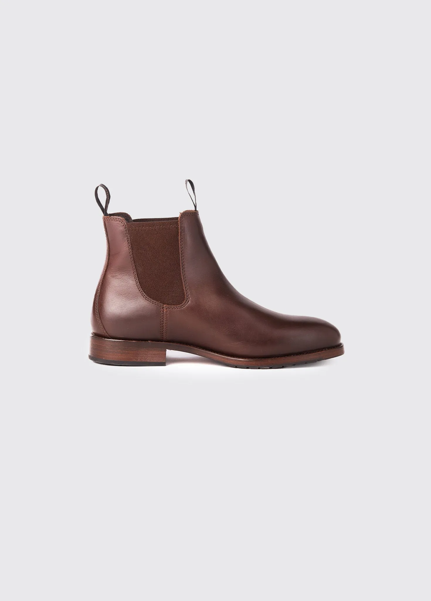 Kerry Leather Soled Chelsea Boot - Mahogany