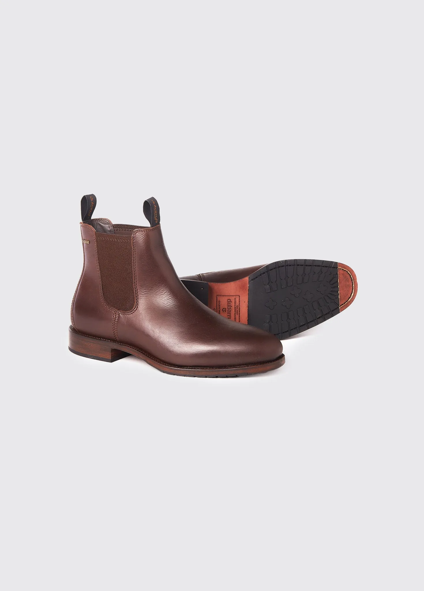 Kerry Leather Soled Chelsea Boot - Mahogany