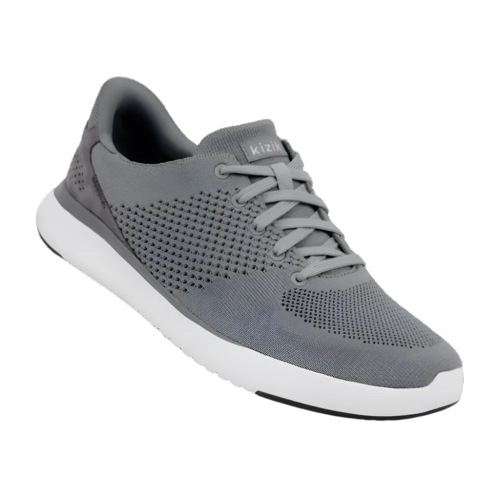 Kizik Unisex Lima Hands-Free Knit Sneaker Grey