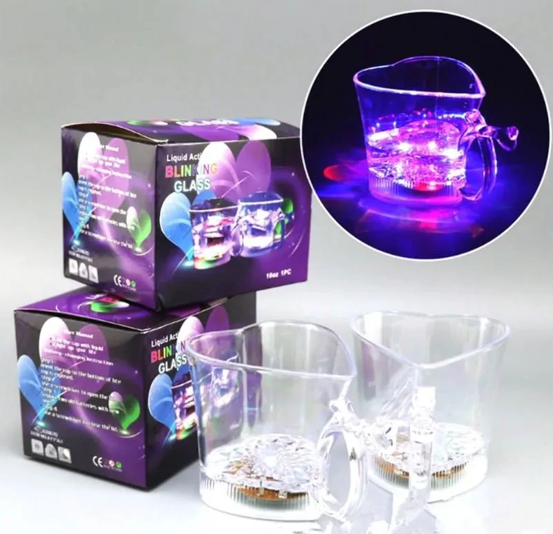 Luminous LED Heart Cup