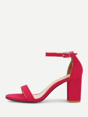 Mary Jane Heeled Sandals