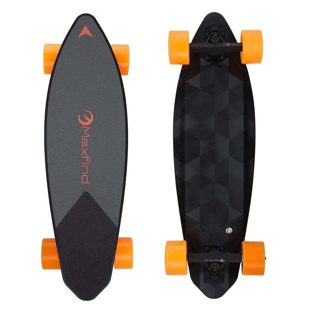 Maxfind Electric Skateboard cuarta generación MAX 2 solo Motor 1000 W con COOL controlador remoto velocidad 18 MPH