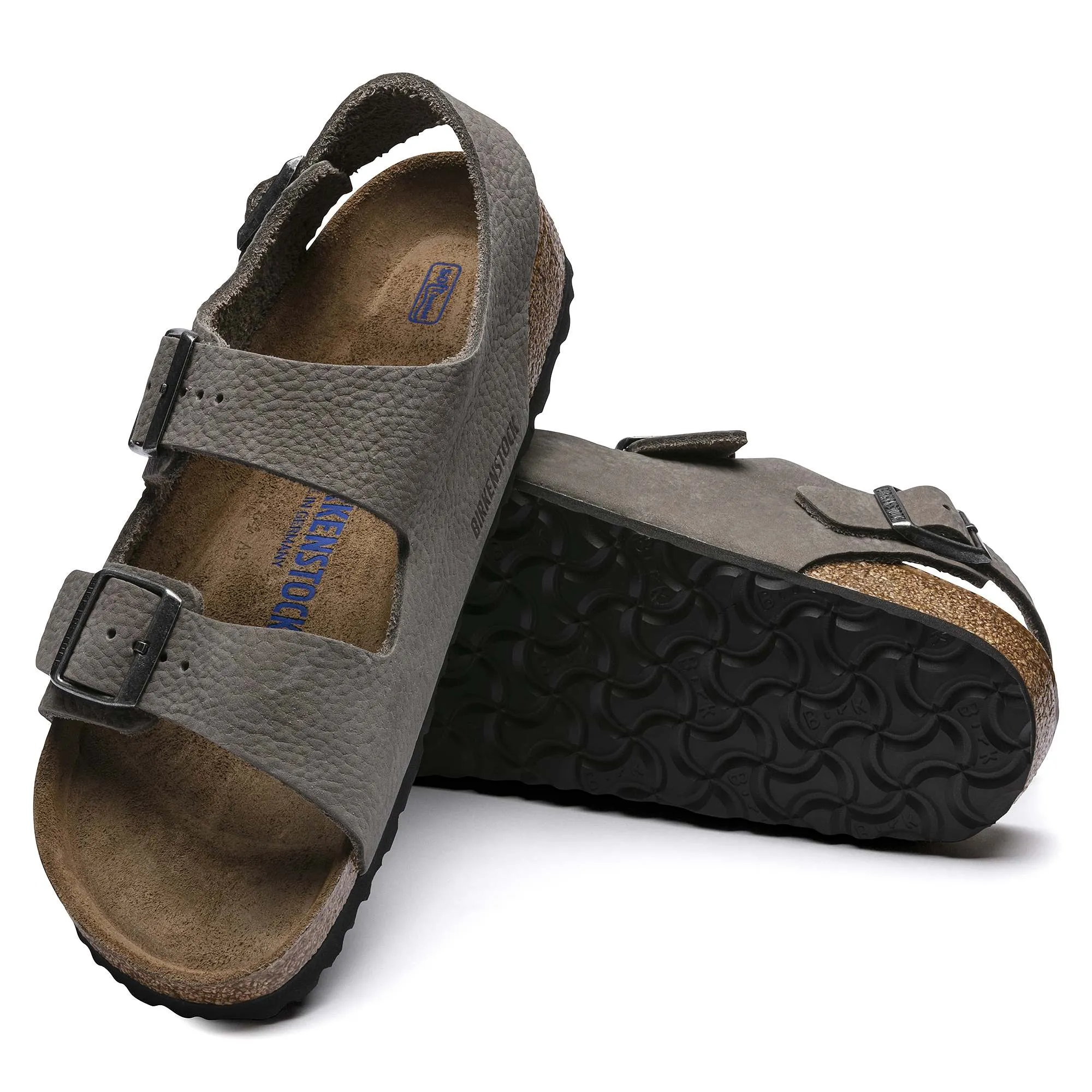 Milano Soft Footbed Nubuck Leather