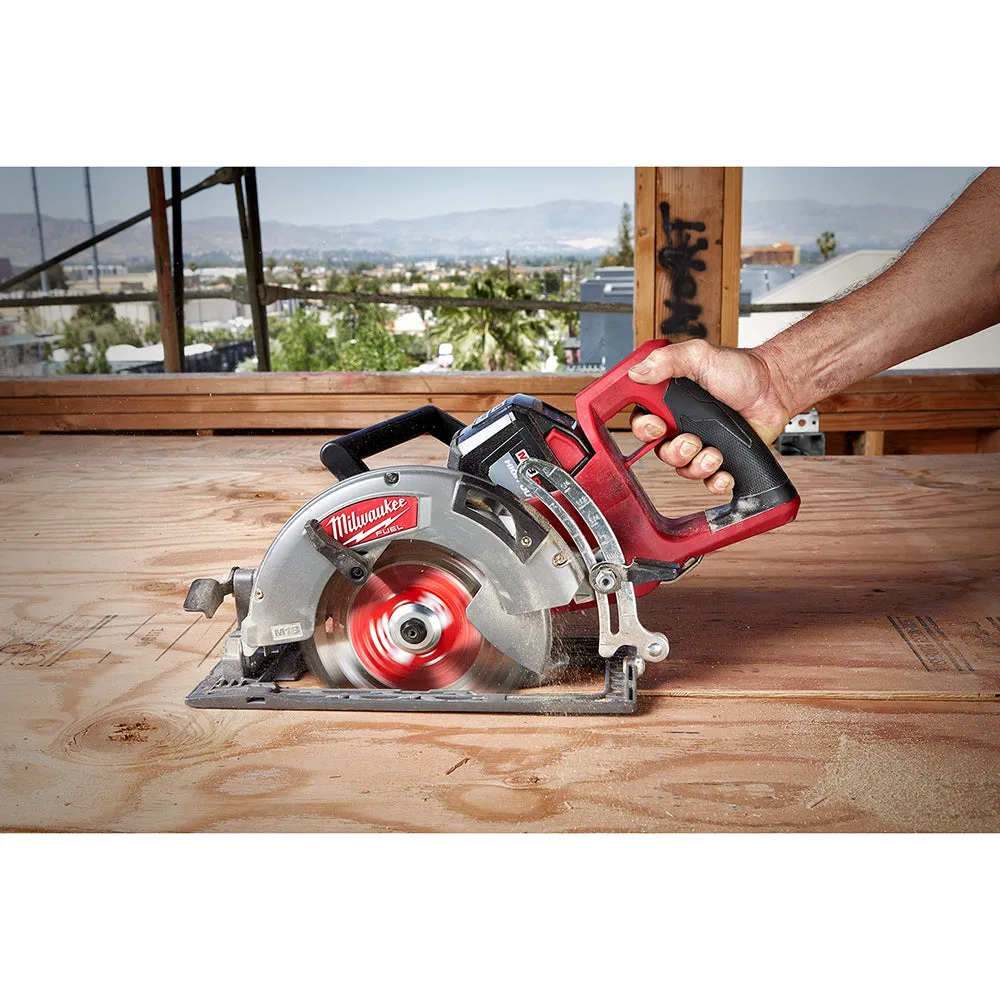 Milwaukee 2830-20 M18 FUEL 18V 7-1/4 Inch Rear Handle Circular Saw - Bare Tool