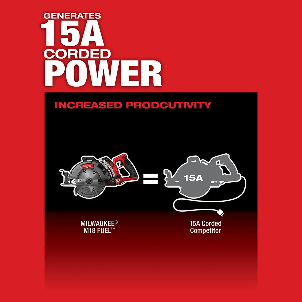 Milwaukee 2830-80 M18 FUEL 7-1/4" Rear Handle Circular Saw - Bare Tool Recon