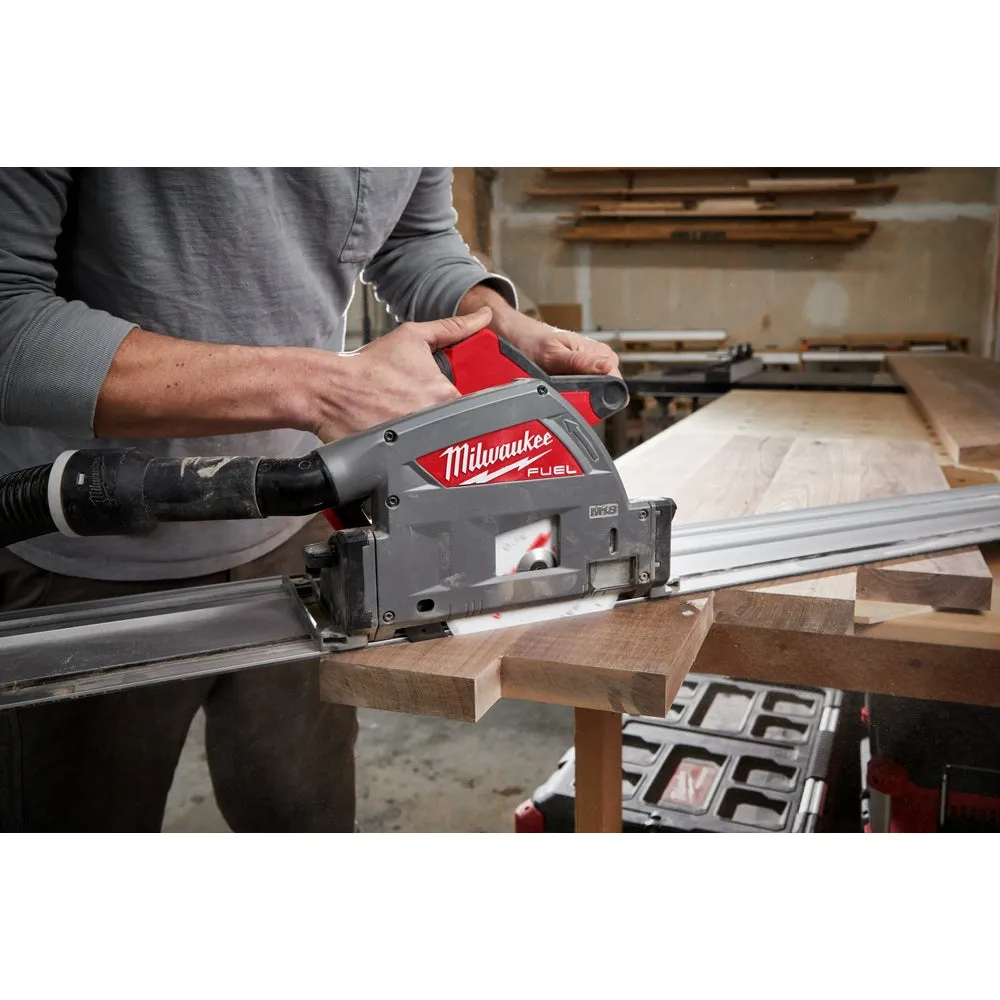 Milwaukee 2831-20X31 M18 FUEL 18V 6-1/2" Plunge Track Saw w/ Clamp and 31" Track