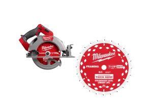 Milwaukee 2834-20TK M18 FUEL 18V 7-1/4" Circular Saw w/ Thick Kerf blade