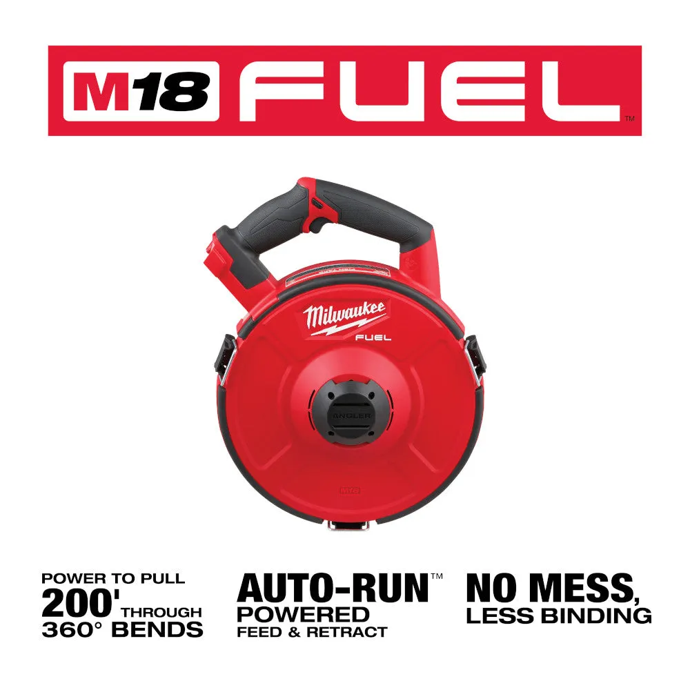 Milwaukee 2873-20P100 M18 FUEL 18V Angler Pulling Fish Tape w/ 100' Polyester