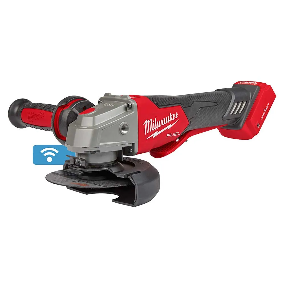 Milwaukee 2882-20 M18 FUEL 4-1/2" / 5" Paddle Switch Braking Grinder - Bare Tool