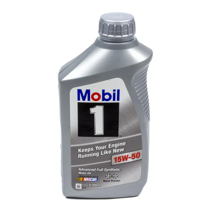 Mobil 1 15W-50 Synthetic Motor Oil - 1 Quart