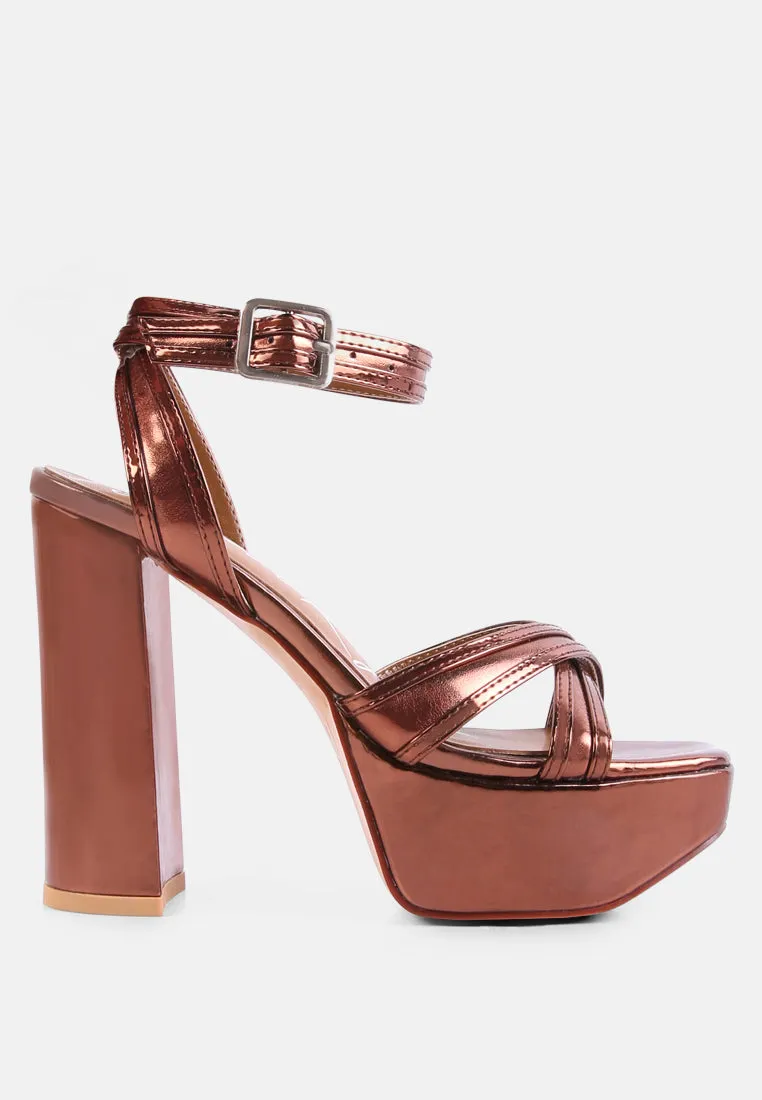 Nyle Platform High Heeled Sandals