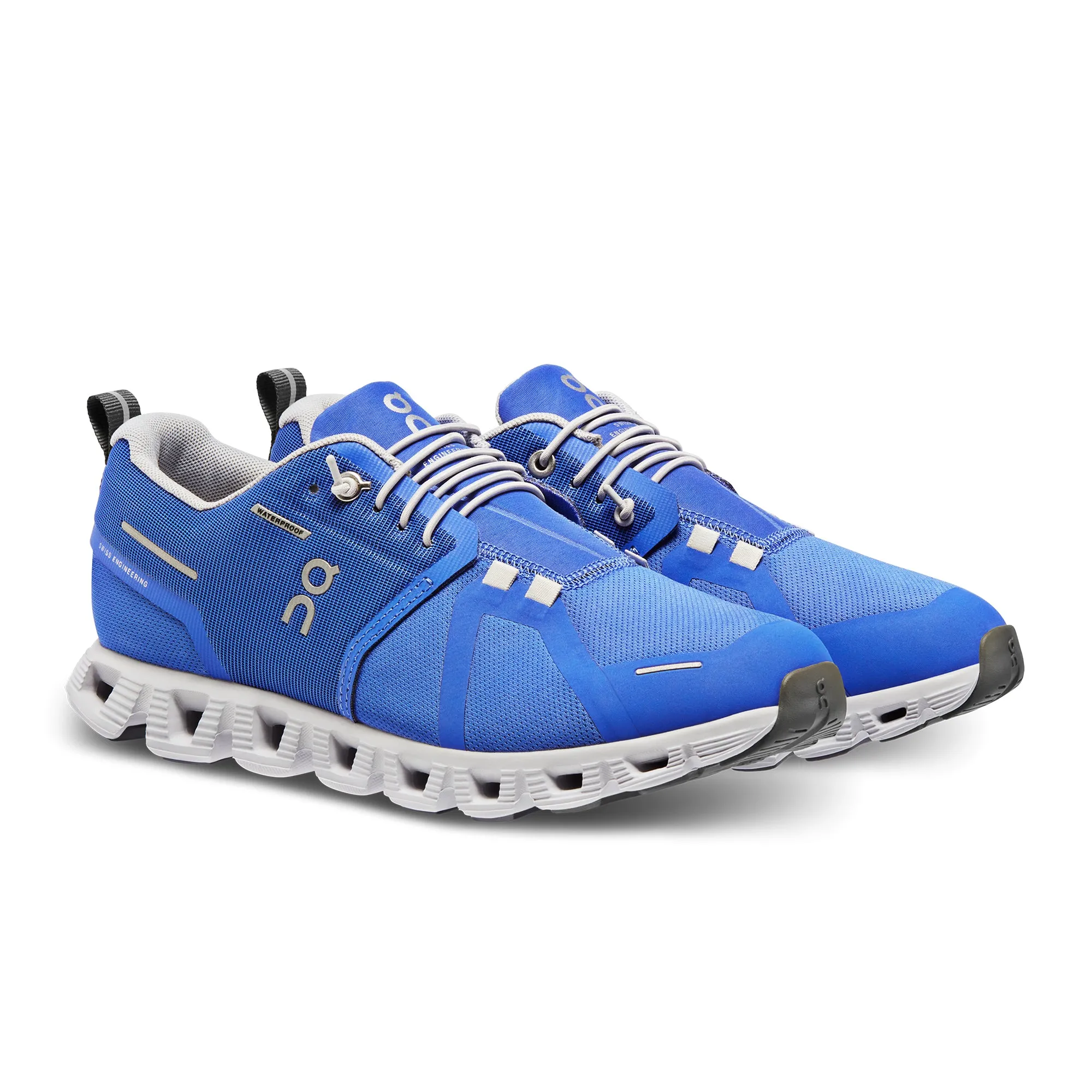 On Running Cloud 5 Waterproof (Womens) -Cobalt/Glacier