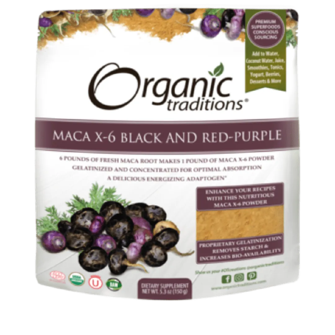 Organic maca x-6 powder 6:1