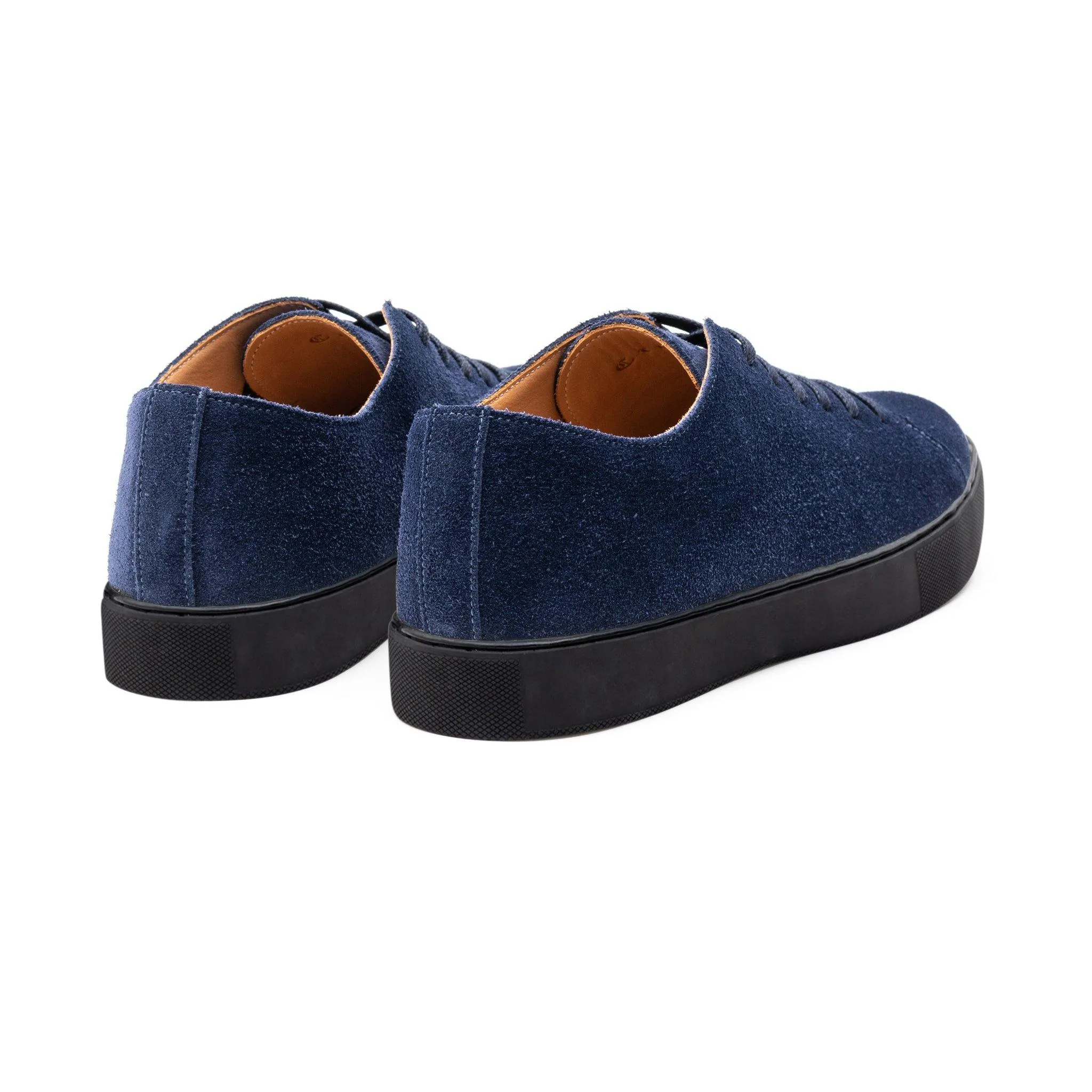 Overstone Derby TL - French Navy Janus Calf Suede